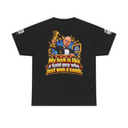 My Luck Is Like a Bald Guy Who Just Won a Comb Back Graphic Tee
