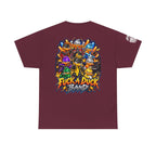 FUCK A DUCK BAND — Full-Color Rock Ensemble Back Graphic Tee