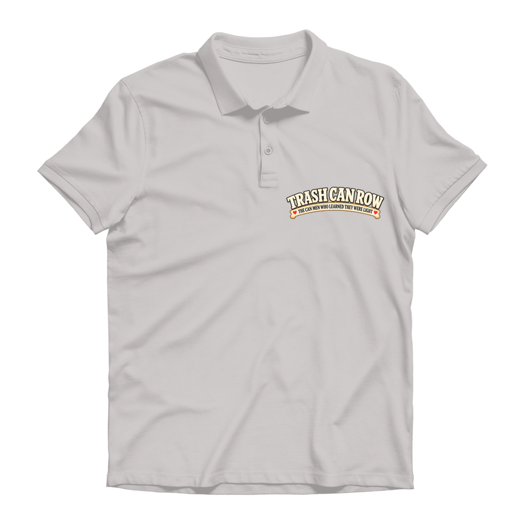 Trash Can Row Premium Adult Polo Shirt