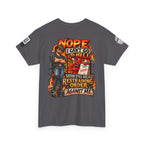 Satan Still Has a Restraining Order Against Me Back Graphic Tee
