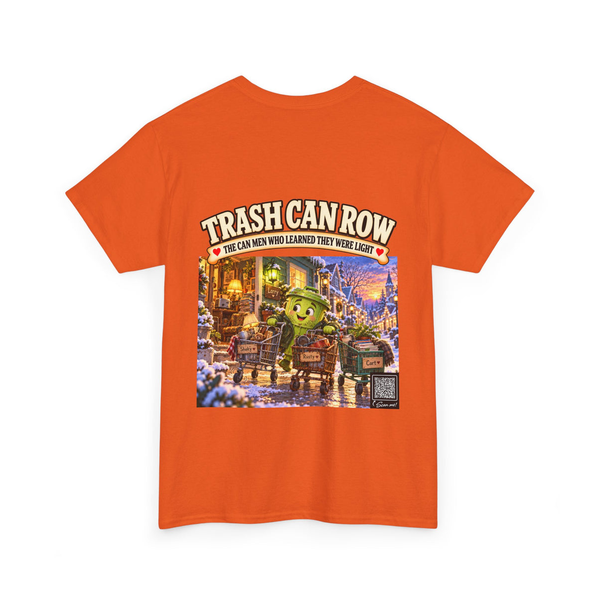 Trash Can Row Tee #6
