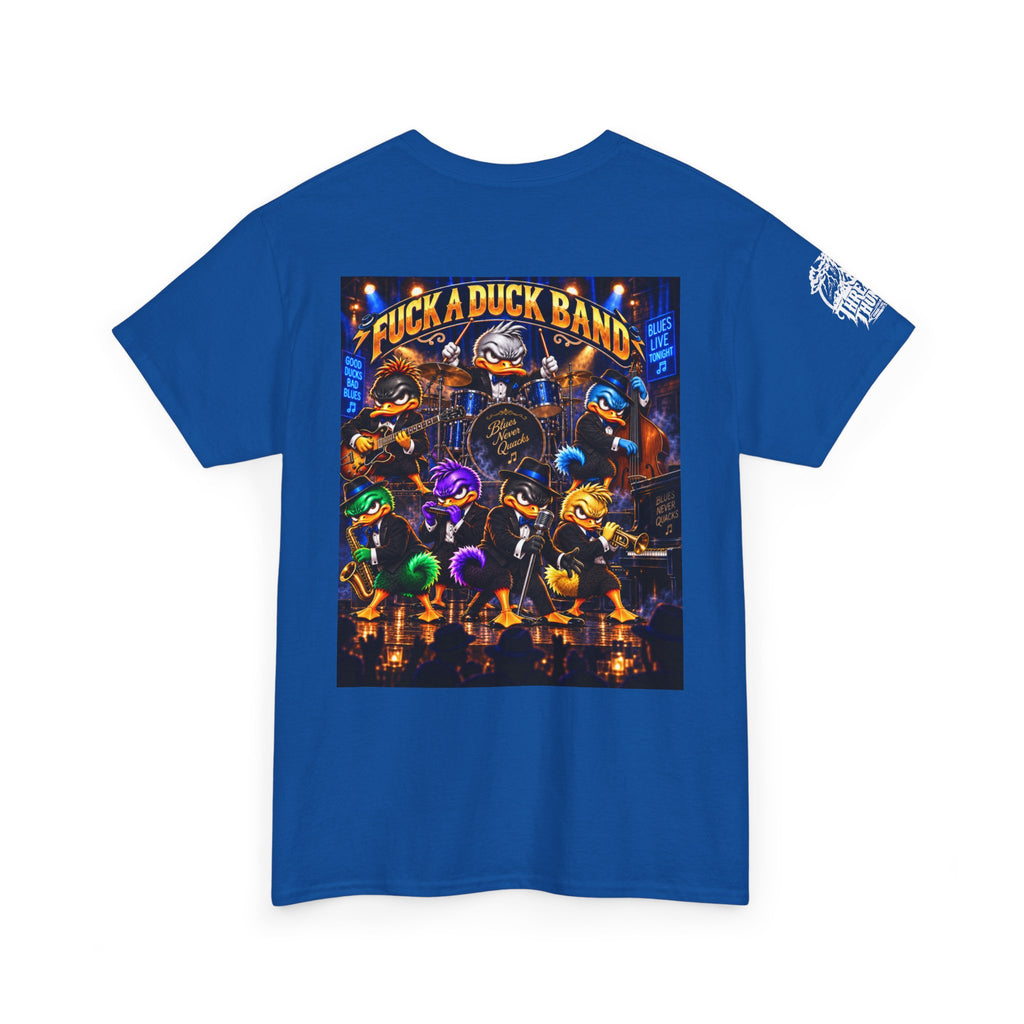 Blues Live Tonight — FUCK A DUCK BAND Back Graphic Tee