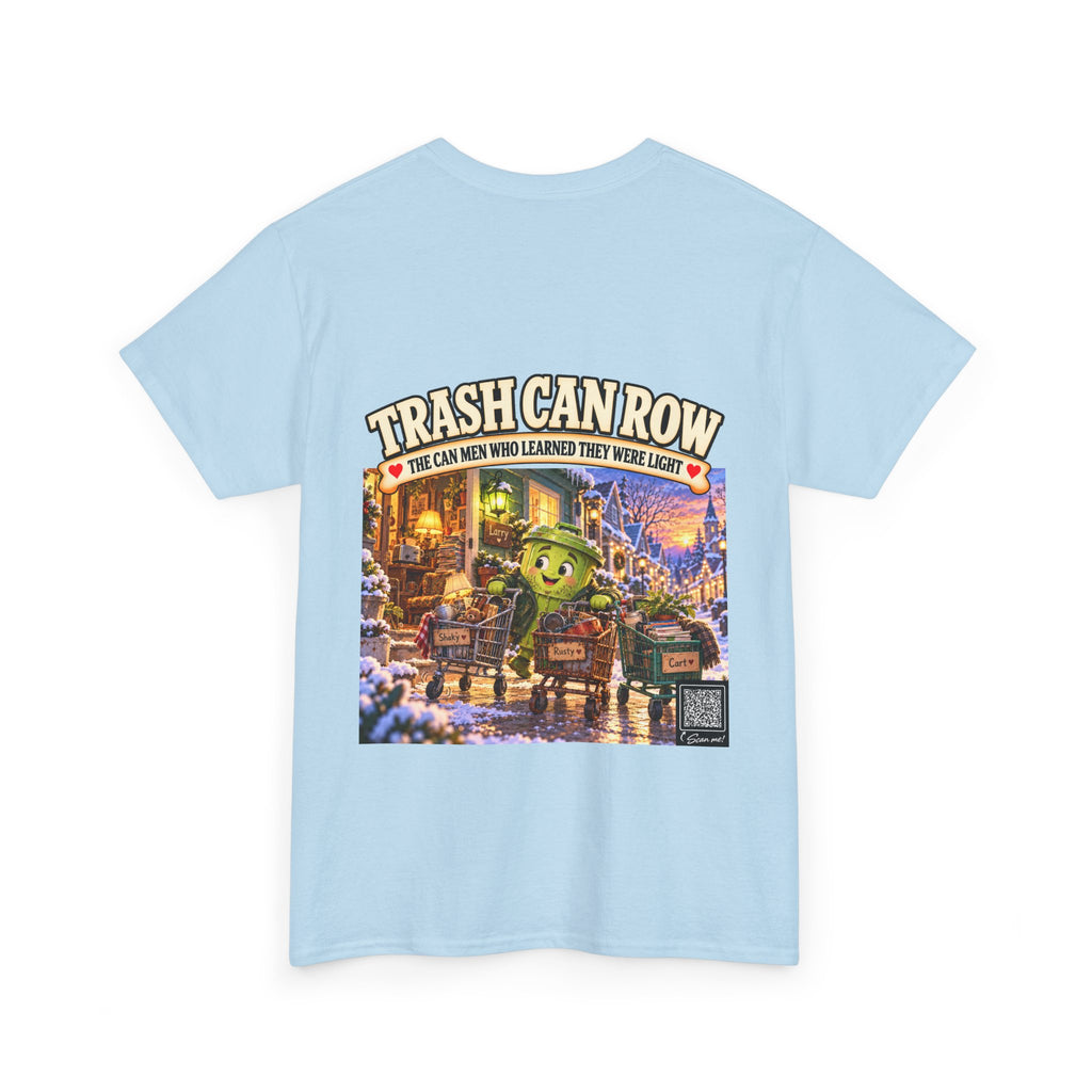Trash Can Row Tee #4
