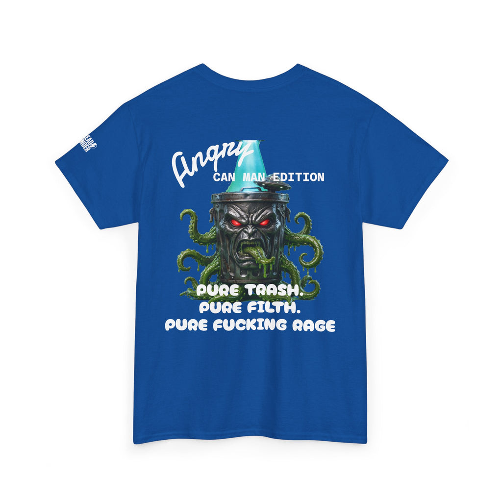T-Shirt — Angry Can Man Monster Graphic Tee