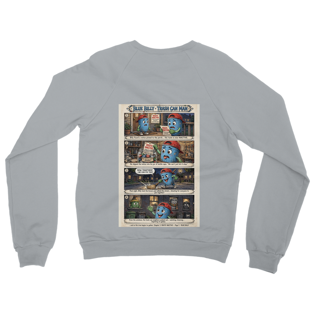 Trash Can Row – Classic Adult Sweatshirt