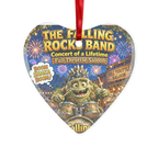 Falling Rocks COllection Glass Hanging Ornament