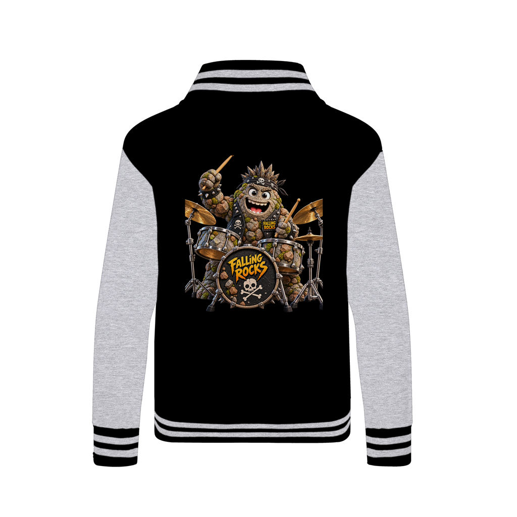 Falling Rocks COllection Varsity Jacket
