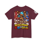 Political Hypocrisy — Red, Blue, and Extra Loud Back Graphic Tee