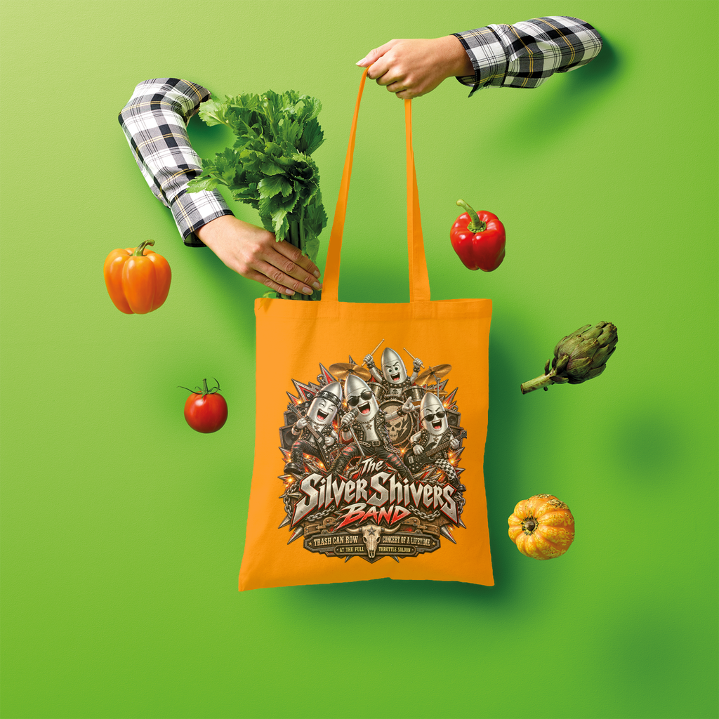 The Silver Shivers Band Shopper Tote Bag