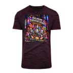 The Silver Shivers Band Acid Washed T-Shirt