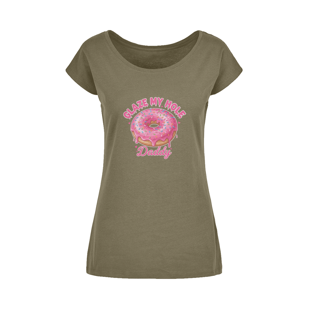 AOC Wide Neck Womens T-Shirt XS-5XL