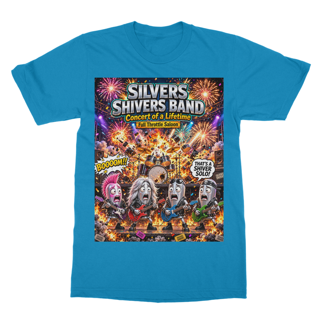 The Silver Shivers Band T-Shirt Dress