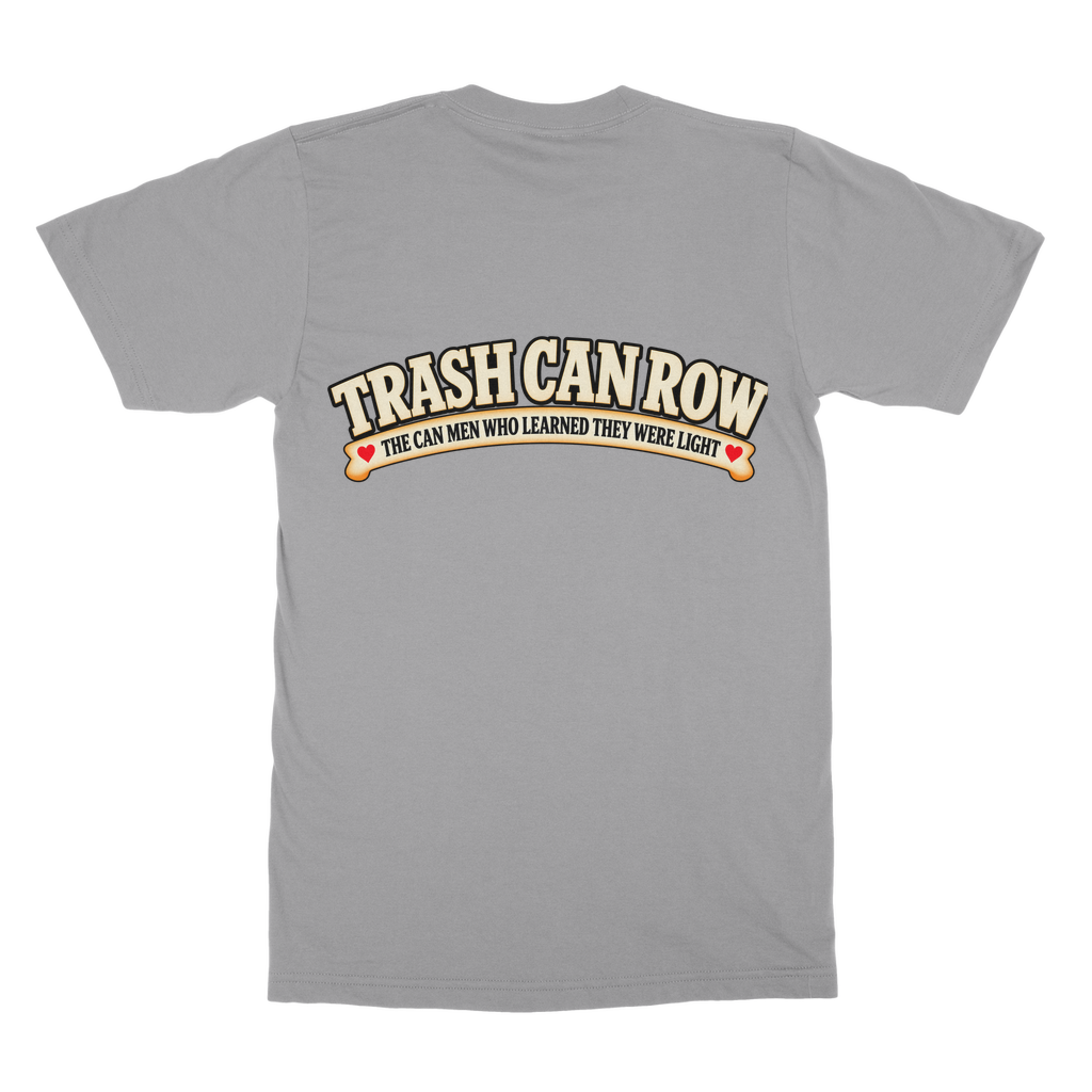 Trash Can Row T-Shirt Dress