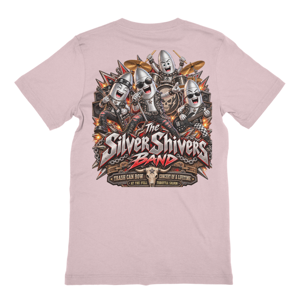 The Silver Shivers Band Premium Jersey Adult T-Shirt