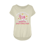 SARCASM 105 Women's Long Slub T-Shirt XS-5XL