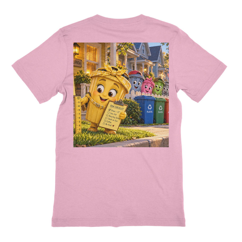 Trash Can Row Unisex Heavy Cotton T-Shirt