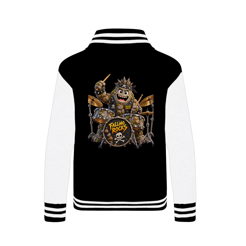 Falling Rocks COllection Varsity Jacket