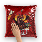 SARCASM 105 Sequin Cushion Cover