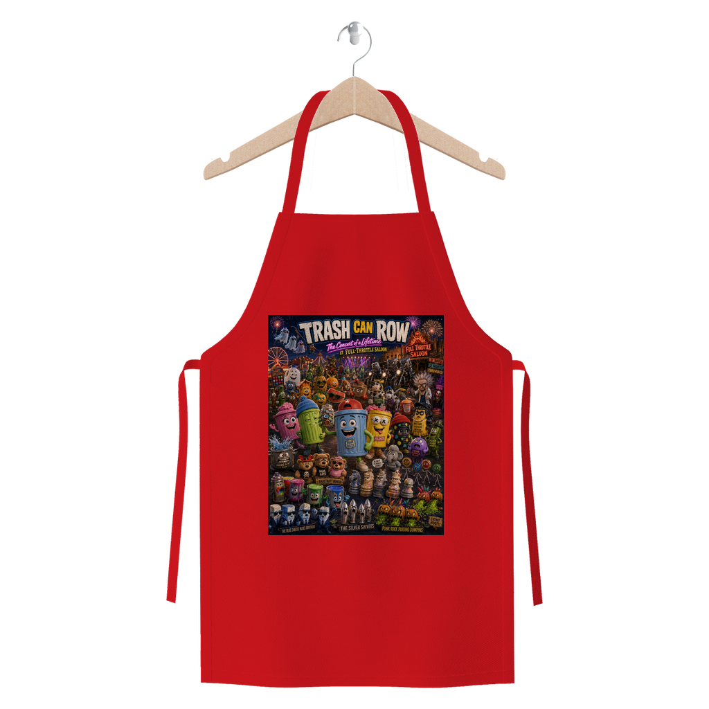 Trash Can Row: Concert for a Lifetime – Premium Jersey Apron