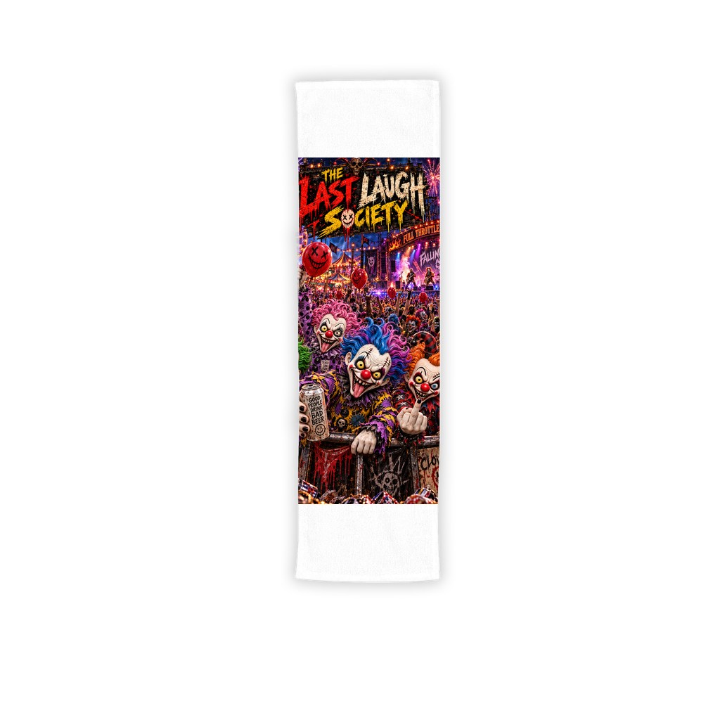 The Last Laugh Society Sublimation Sport Towel