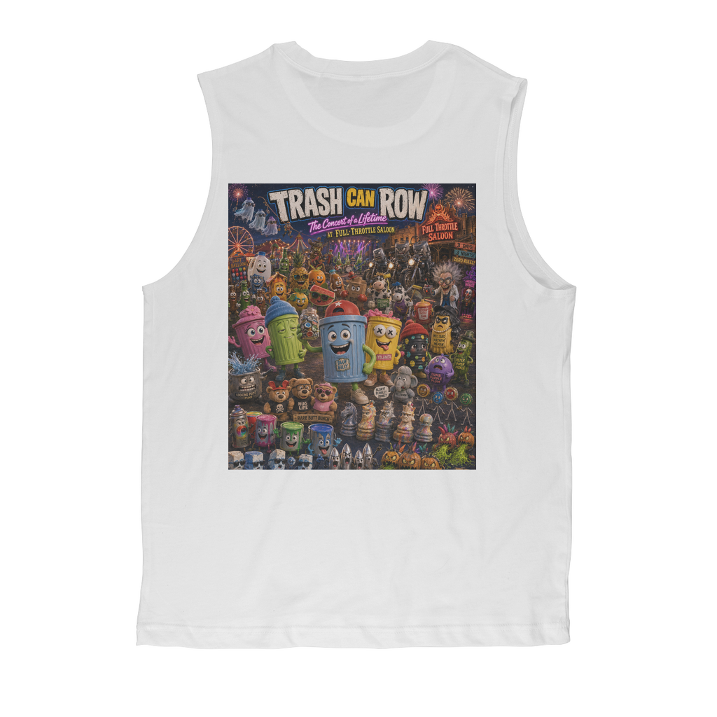 Trash Can Row: Concert for a Lifetime – Classic Adult Muscle Top