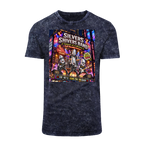 The Silver Shivers Band Acid Washed T-Shirt
