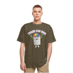 TRASH CAN MAN Heavy Oversized T-Shirt