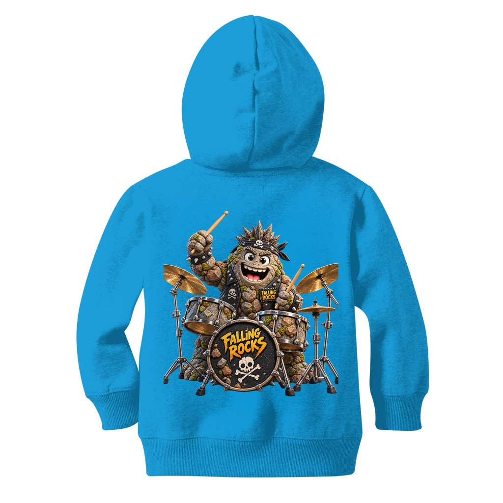 Falling Rocks COllection Classic Kids Zip Hoodie