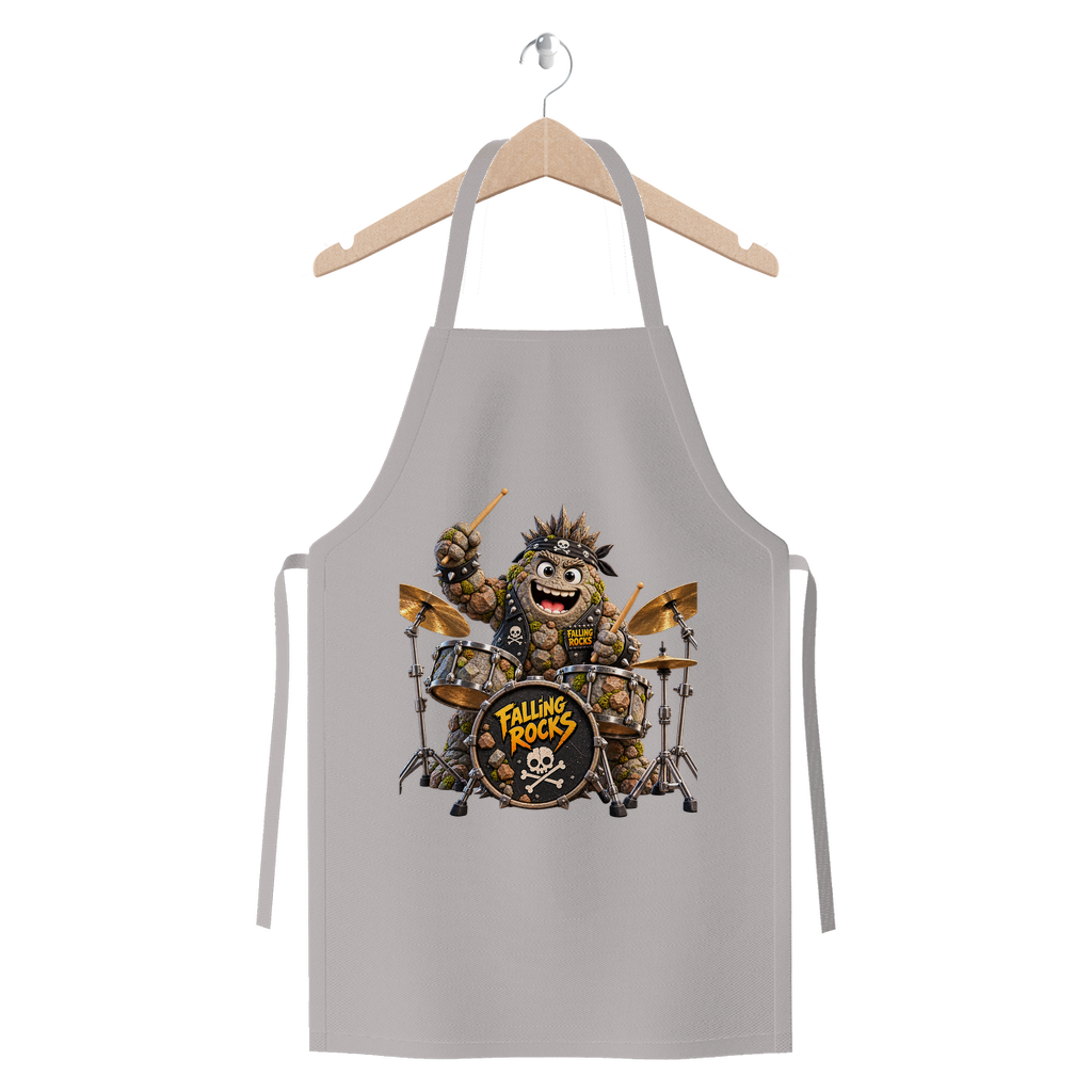 Falling Rocks COllection Premium Jersey Apron