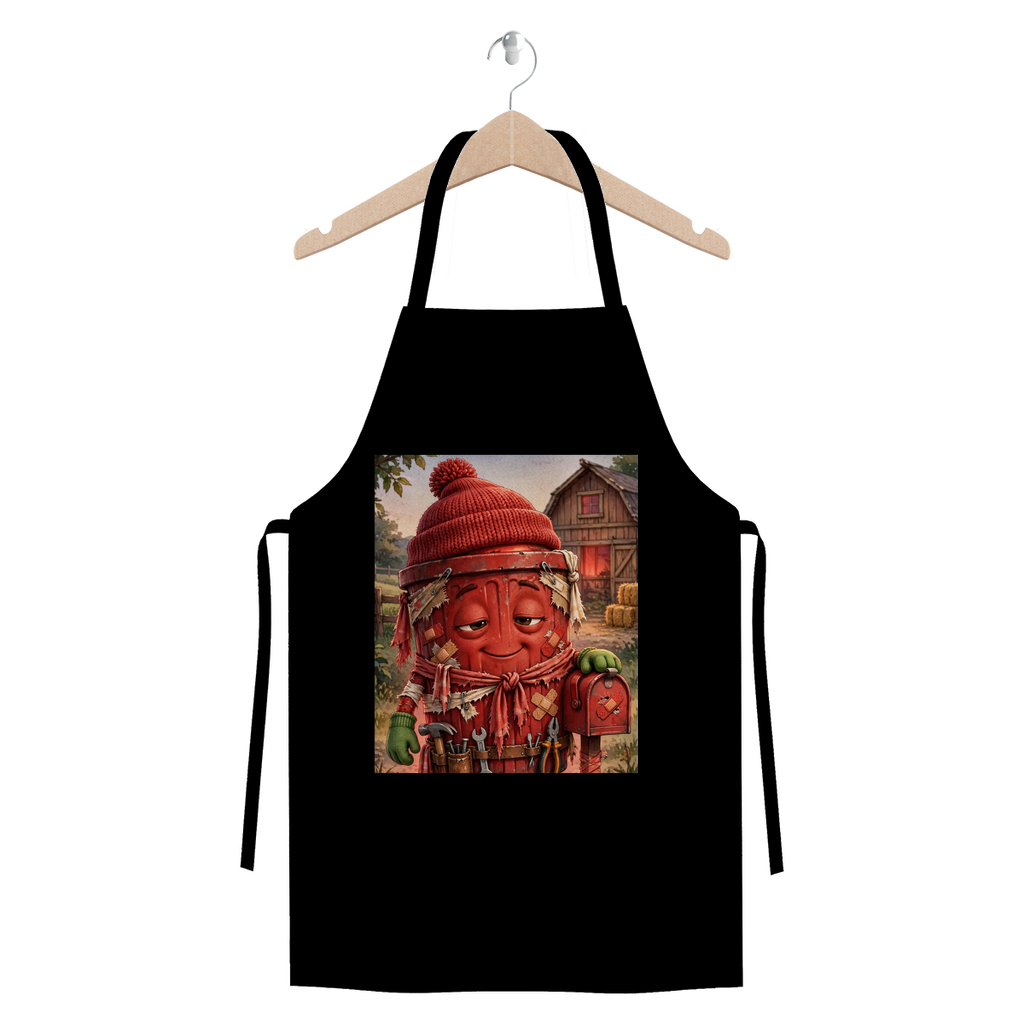 Trash Can Row Premium Jersey Apron