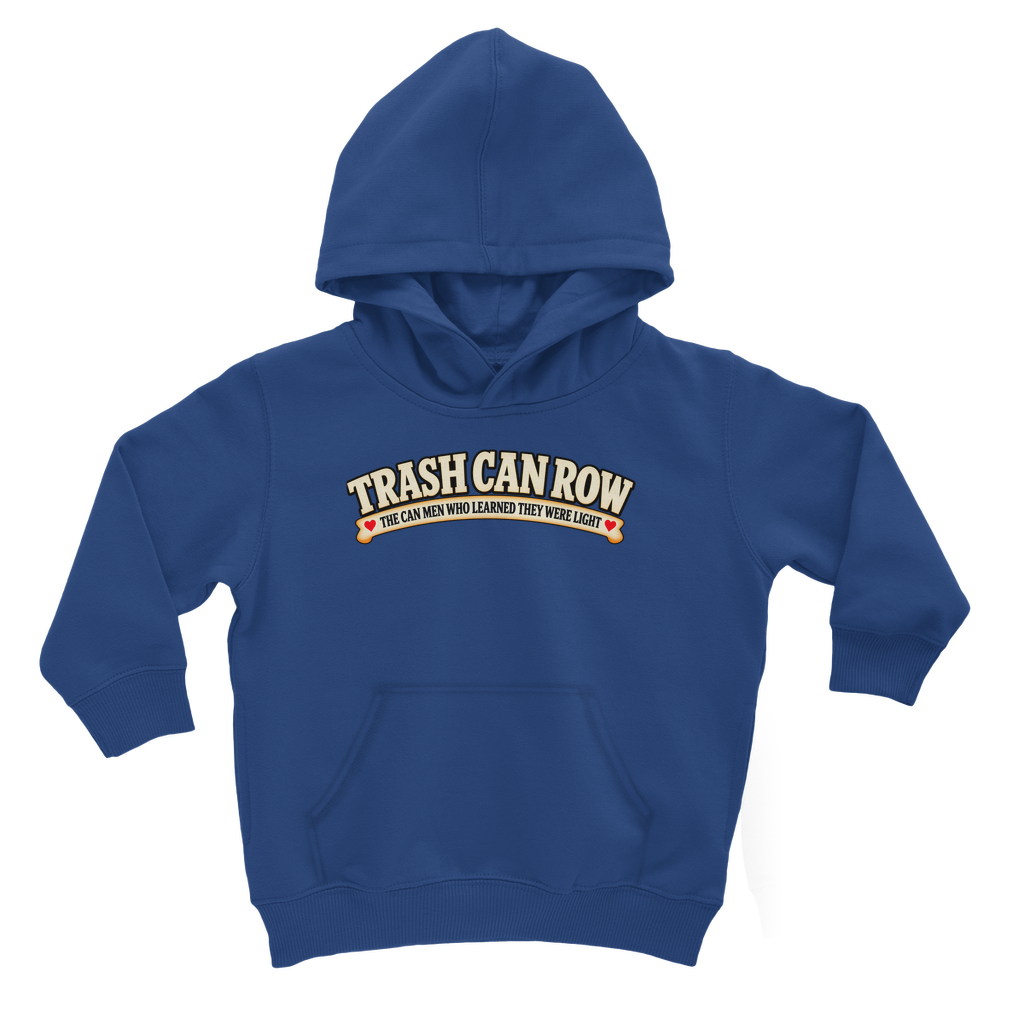 Trash Can Row Classic Kids Hoodie