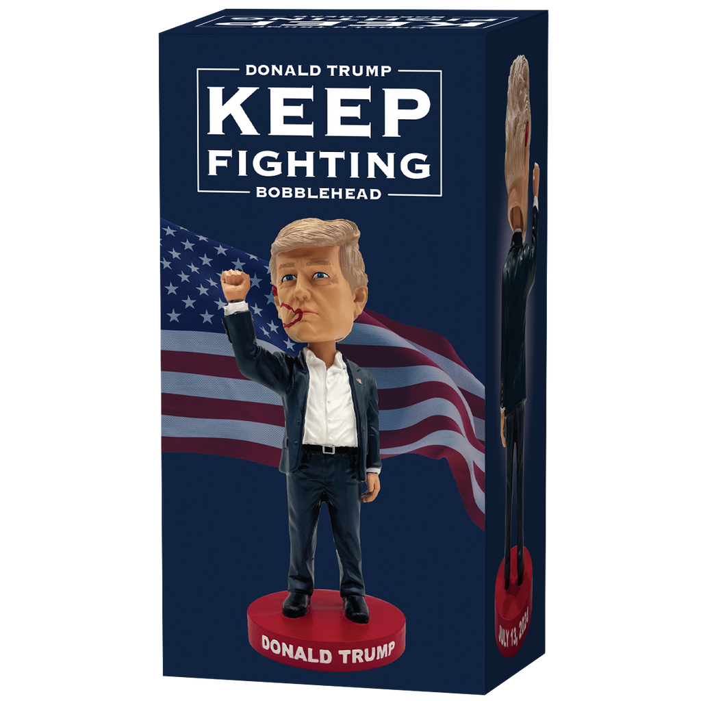"Keep Fighting" Bobblehead