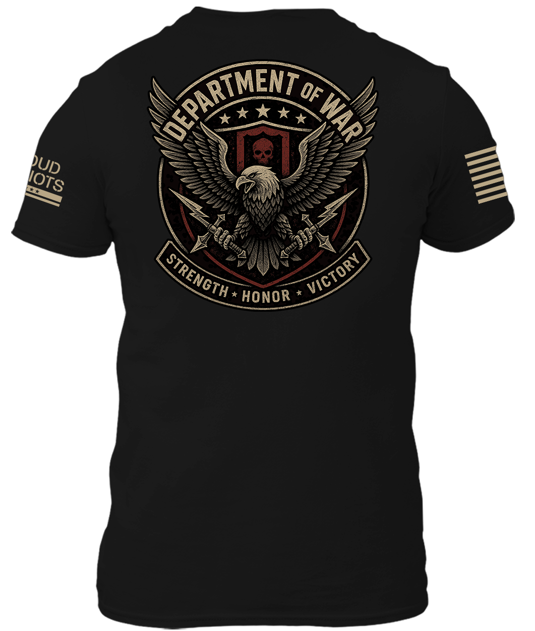 Department Of War (Two Sided) Shirt