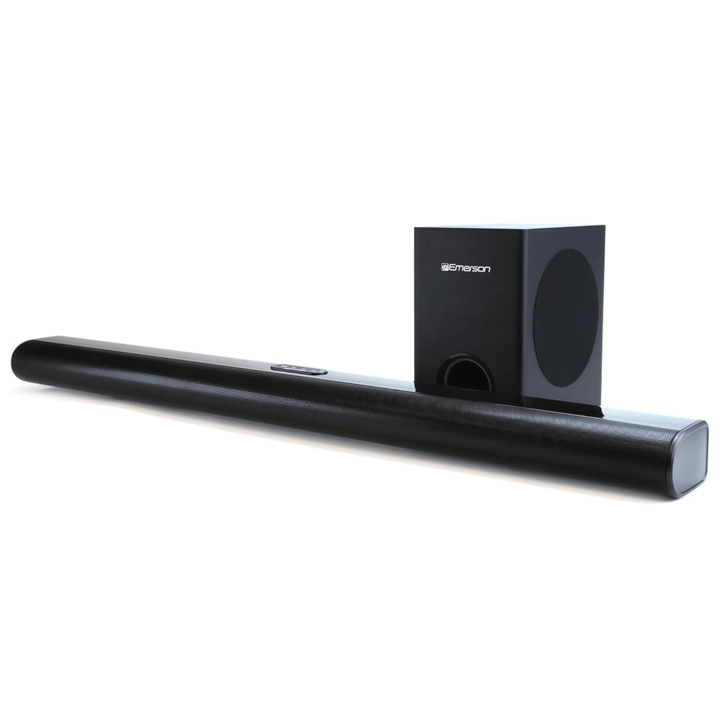 Emerson 37" Bluetooth Soundbar with Subwoofer and Remote Control