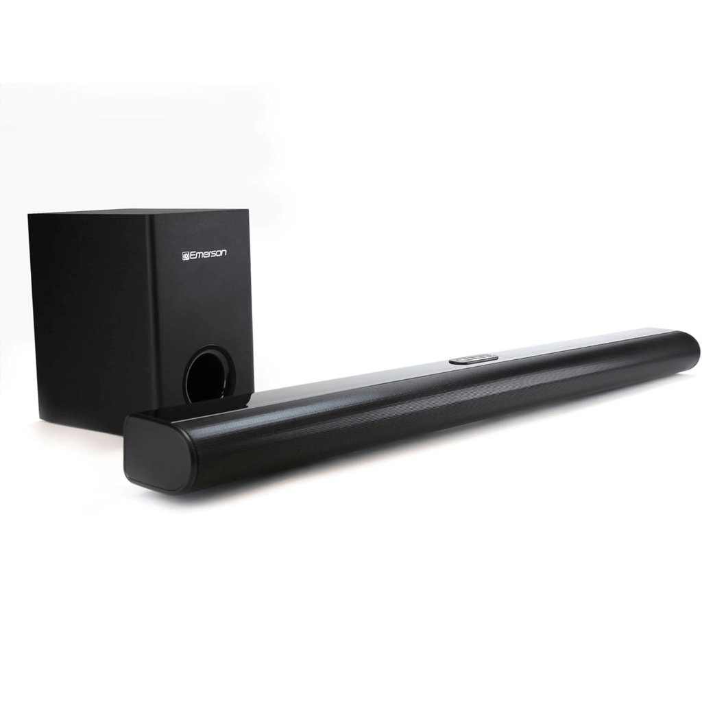 Emerson 37" Bluetooth Soundbar with Subwoofer and Remote Control