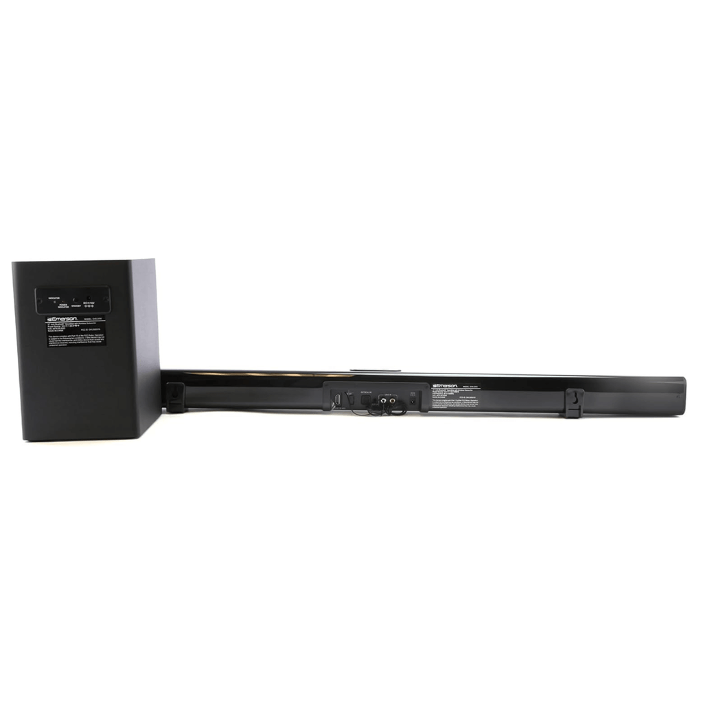 Emerson 37" Bluetooth Soundbar with Subwoofer and Remote Control