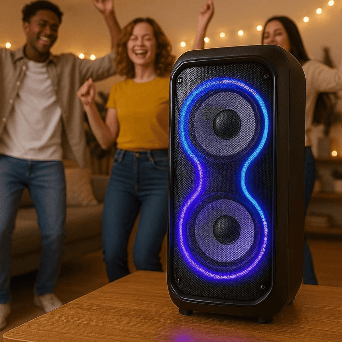 IQ Sound 2x4-Inch High Efficiency Bluetooth Speaker System