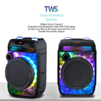 IQ Sound CYBER FLEX8 8-Inch Portable Bluetooth Speaker