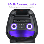 IQ Sound CYBER FLEX8 8-Inch Portable Bluetooth Speaker