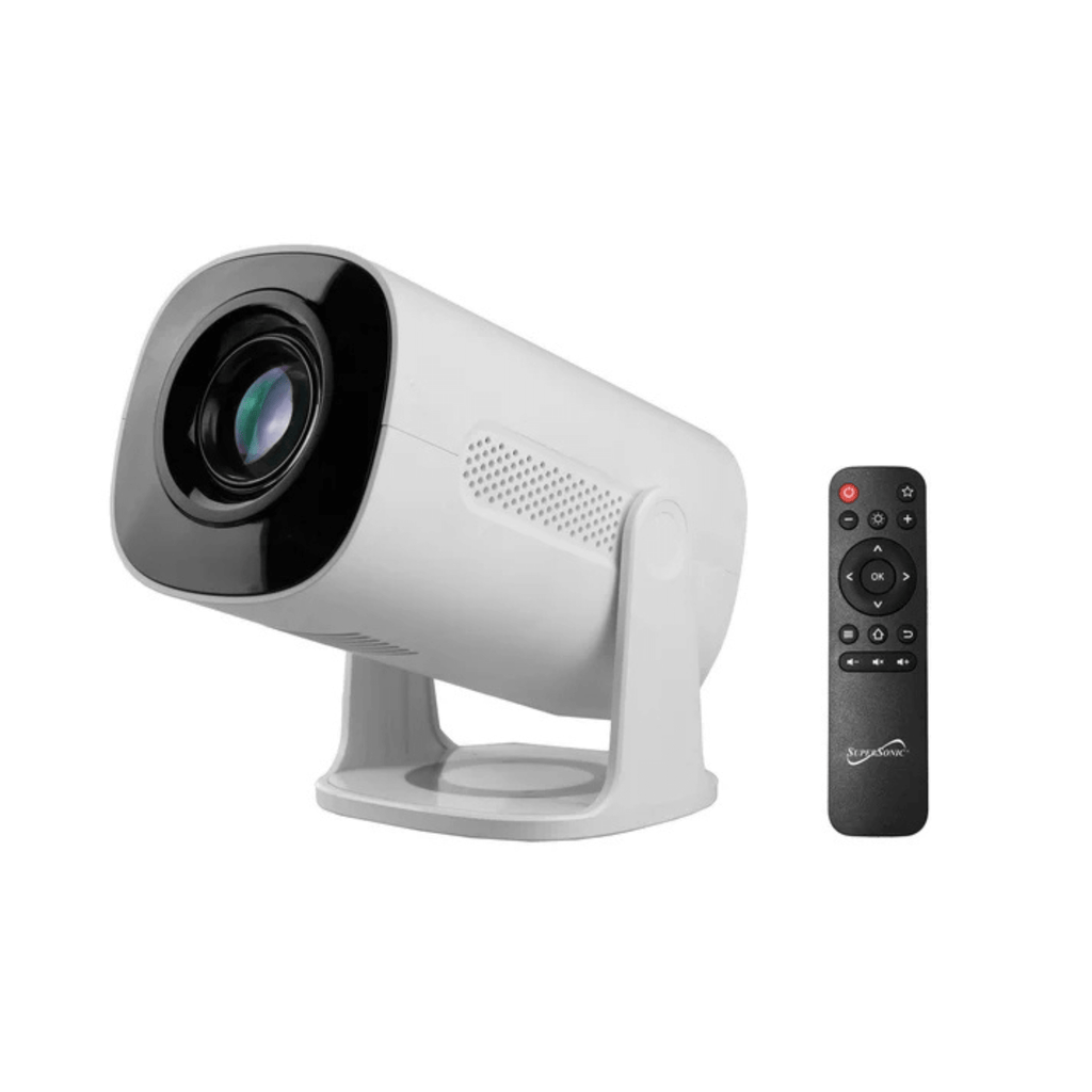 Supersonic Smart WiFi Streaming Projector with Bluetooth
