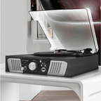 Victor Lakeshore 5-in-1 Hybrid Bluetooth Turntable System w USB and RCA Output
