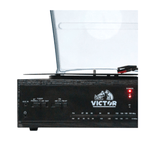 Victor Salem 5-in-1 3-Speed Turntable System with Dual Bluetooth