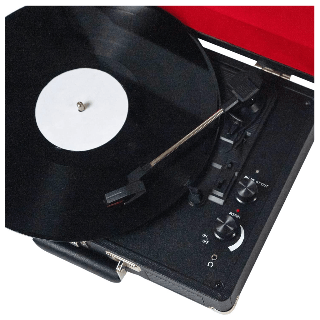 Victor Metro Dual Bluetooth Suitcase 3-Speed Turntable