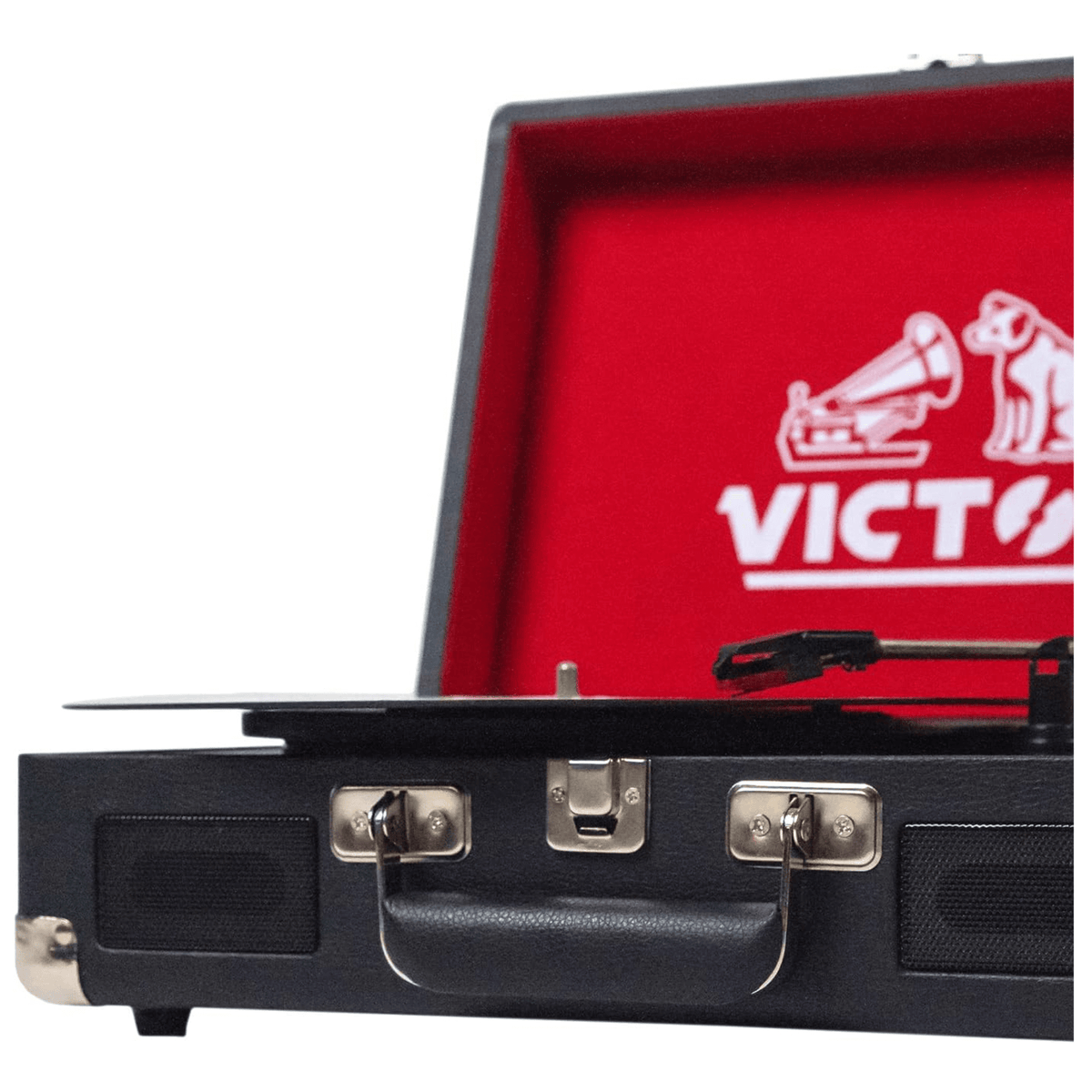 Victor Metro Dual Bluetooth Suitcase 3-Speed Turntable