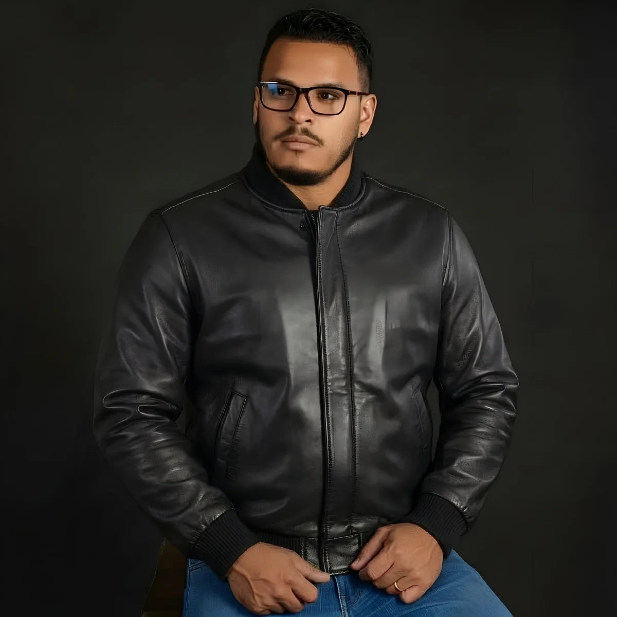 Willie Men's Motorcycle Leather Jacket