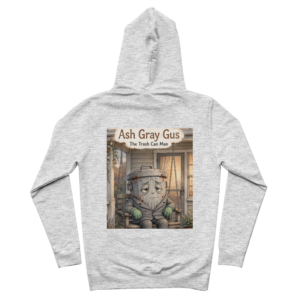 Trash Can Row – 100% Organic Cotton Hoodie