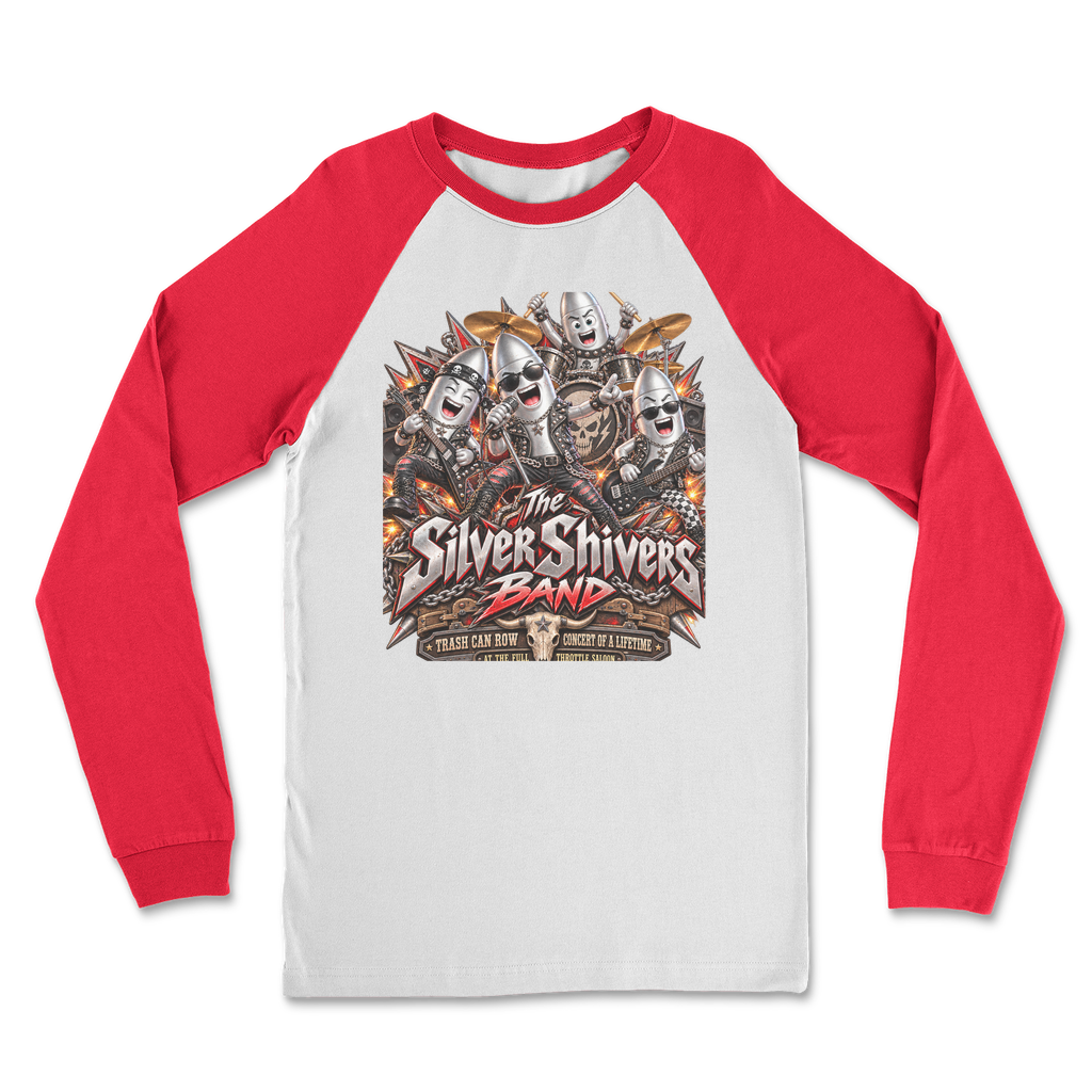 The Silver Shivers Band Classic Raglan Long Sleeve Shirt