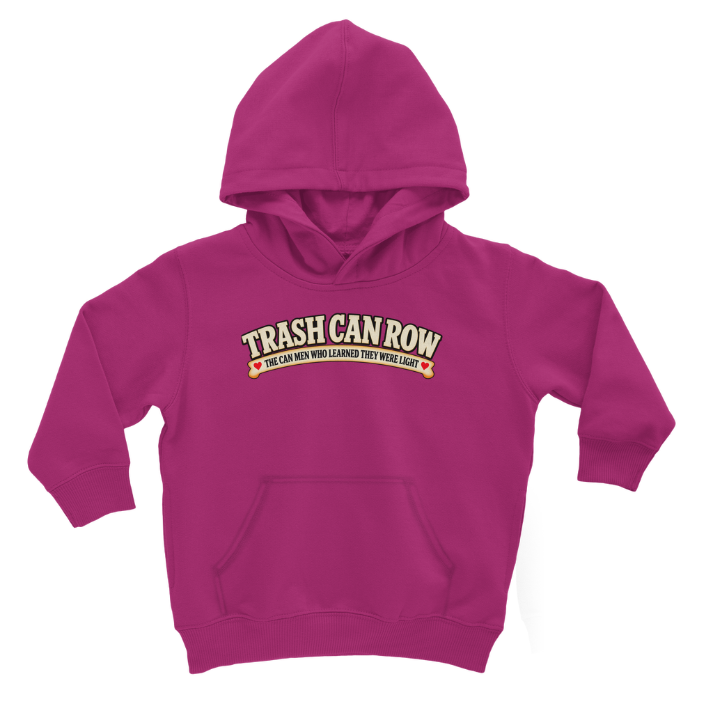 Trash Can Row Classic Kids Hoodie