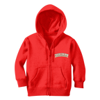 Trash Can Row Classic Kids Zip Hoodie