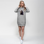 angry can man Premium Adult Hoodie Dress